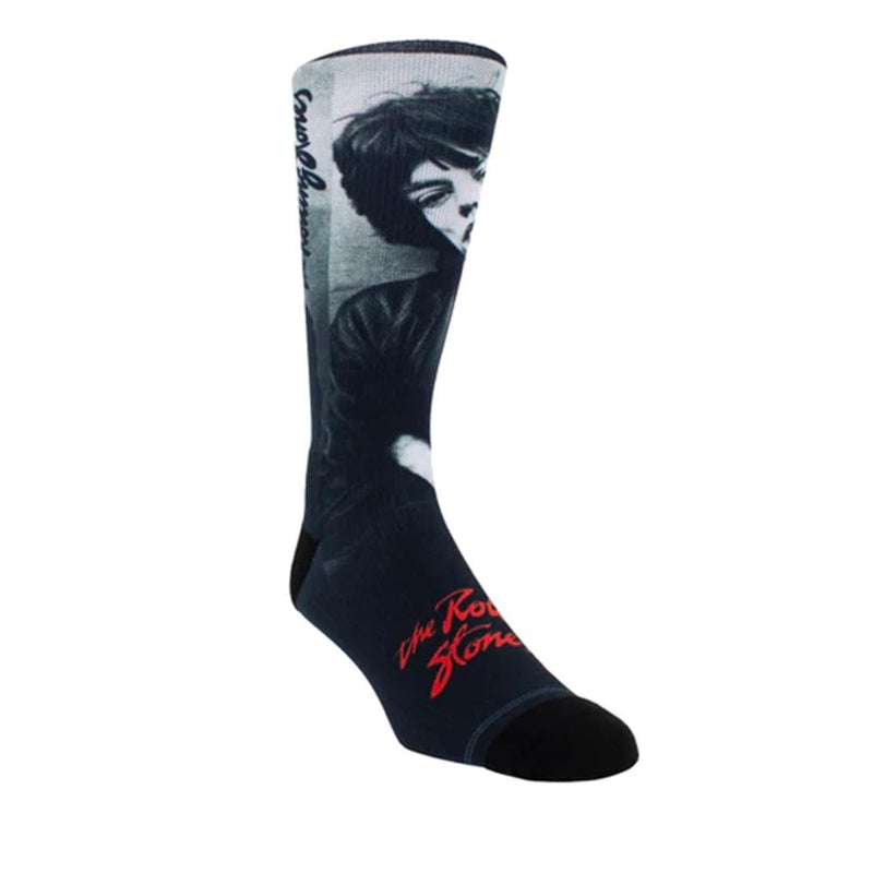 PERRI'S SOCKS Rolling Stones Mick 1975 Socks, Black, 28