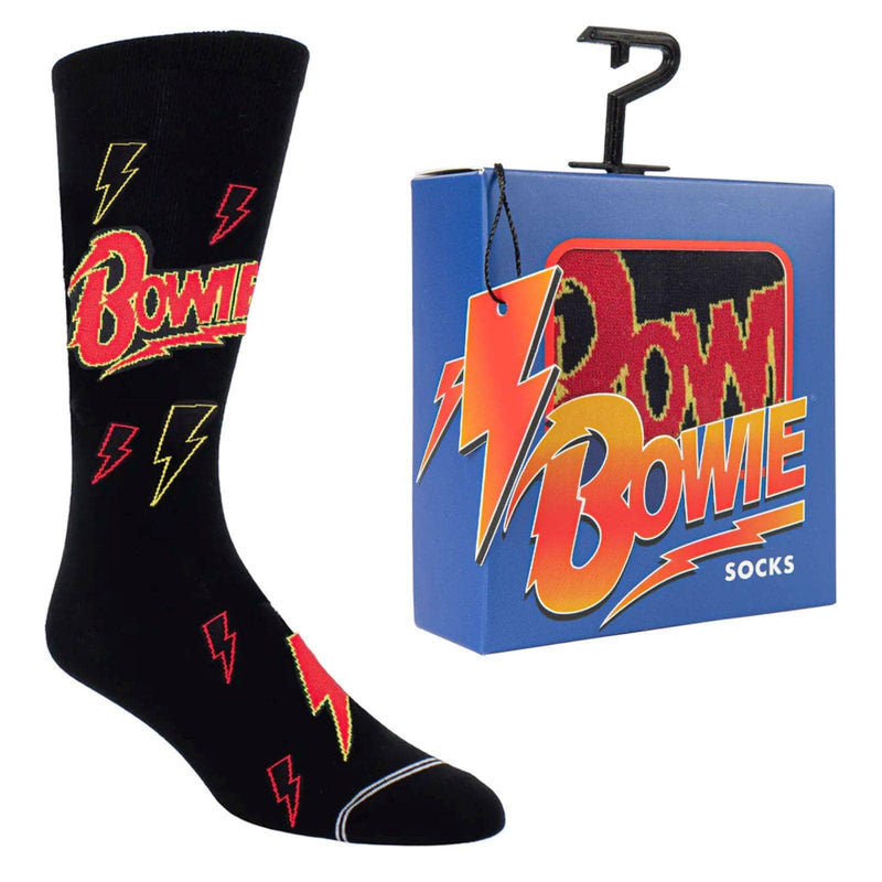David Bowie - David Bowie Crew Socks In Gift Box (One Size) (Apparel General)