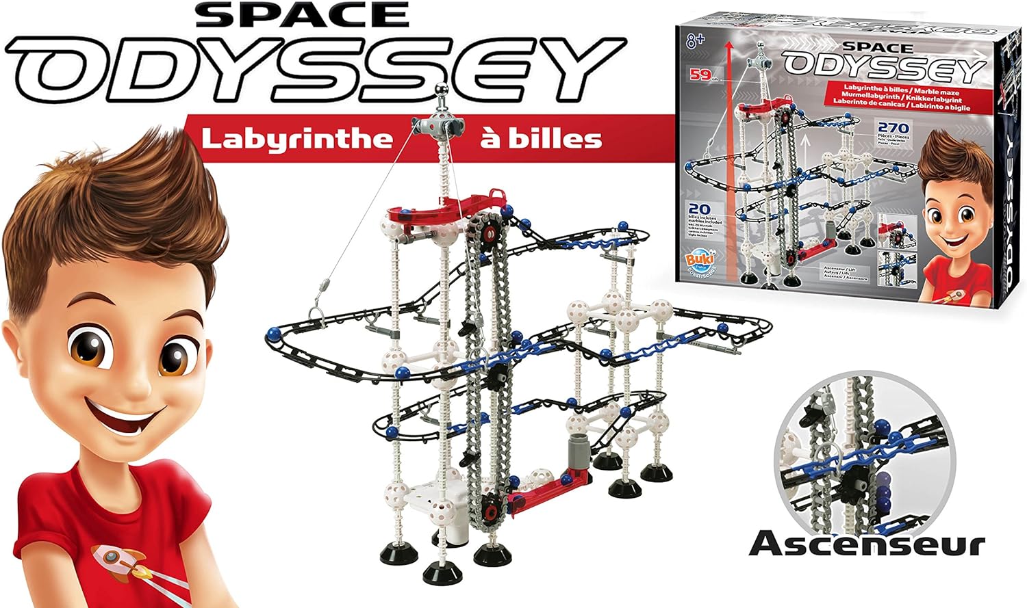 BUKI PM517 - Marble Run Space Odyssey