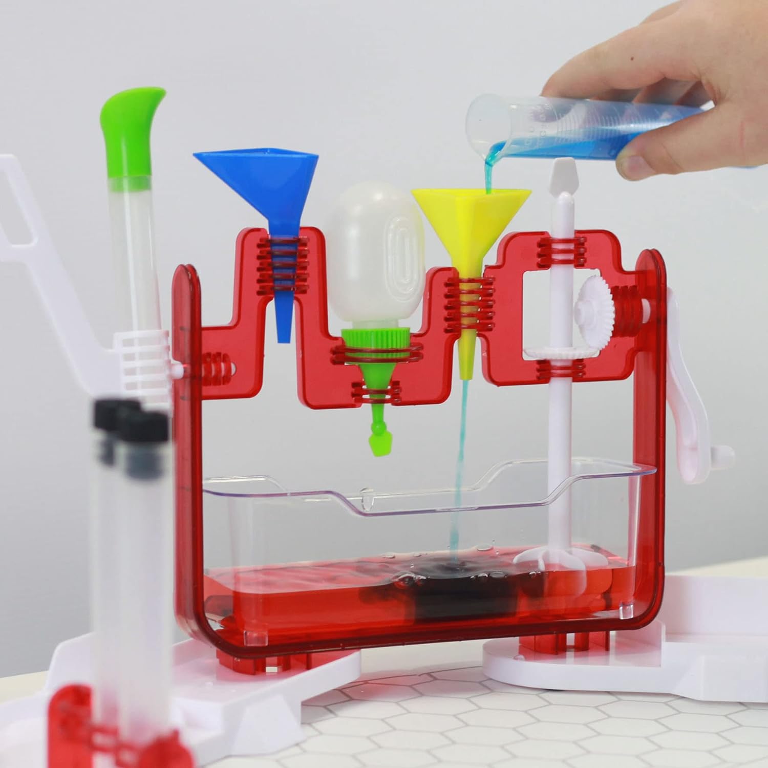 Buki France 8364 Chemistry Lab 200 Experiments, White, 45 cm × 11 cm × 32.2 cm