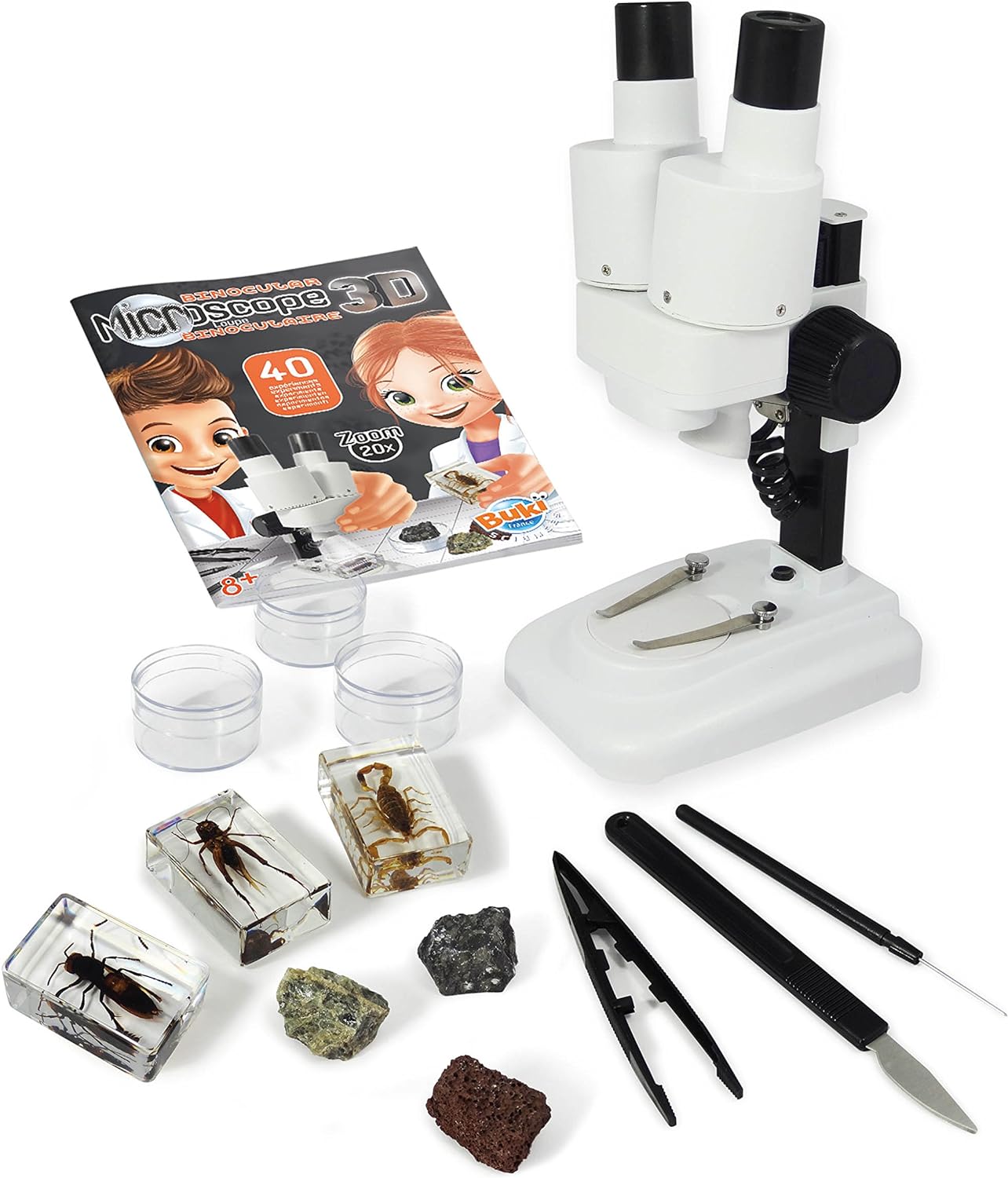 BUKI France MR500 - Binocular Microscope 3D