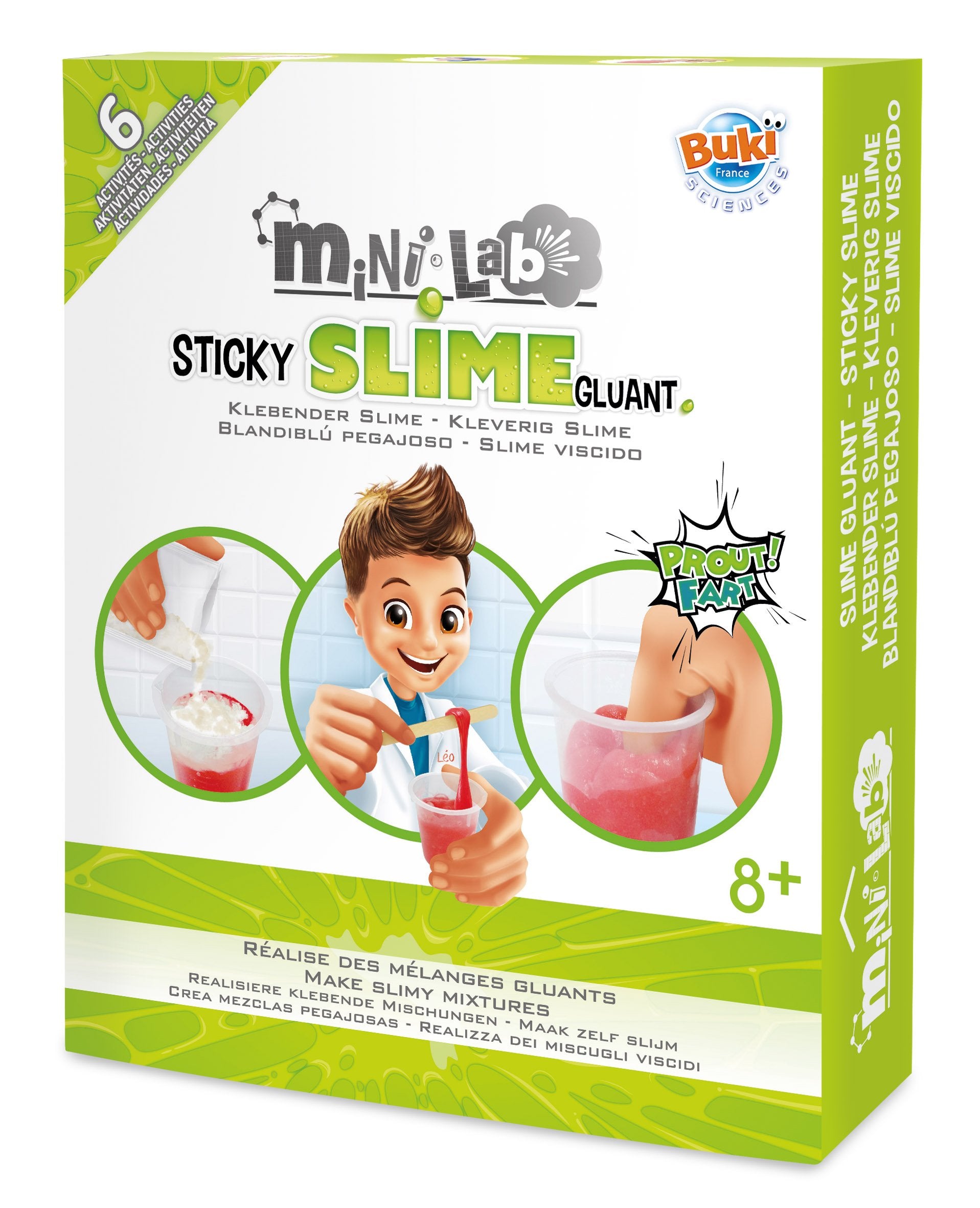 Buki France - Mini Lab Sticky Slime