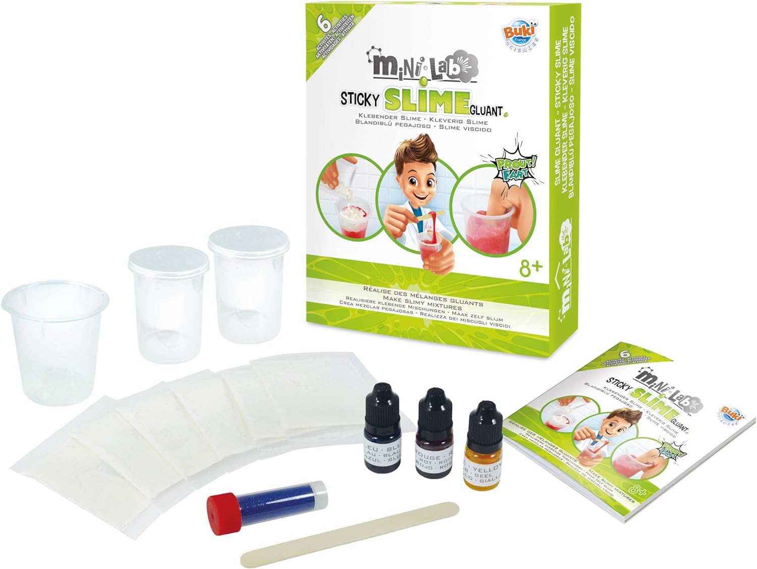 Buki France - Mini Lab Sticky Slime