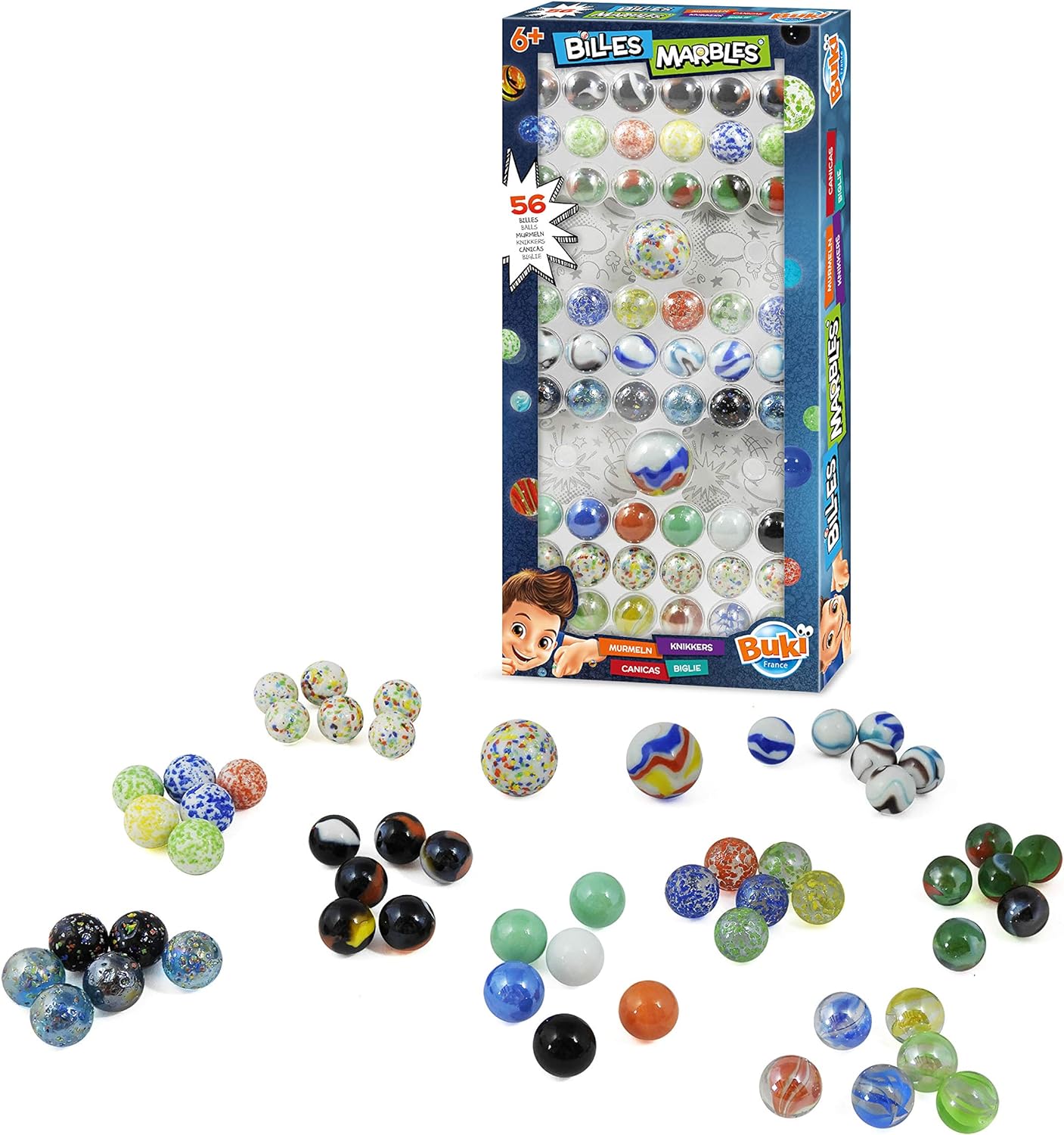 BUKI PM856 - Box of Marbles