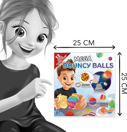 BUKI France 2164 Mega Balles Rebondissantes Bouncy