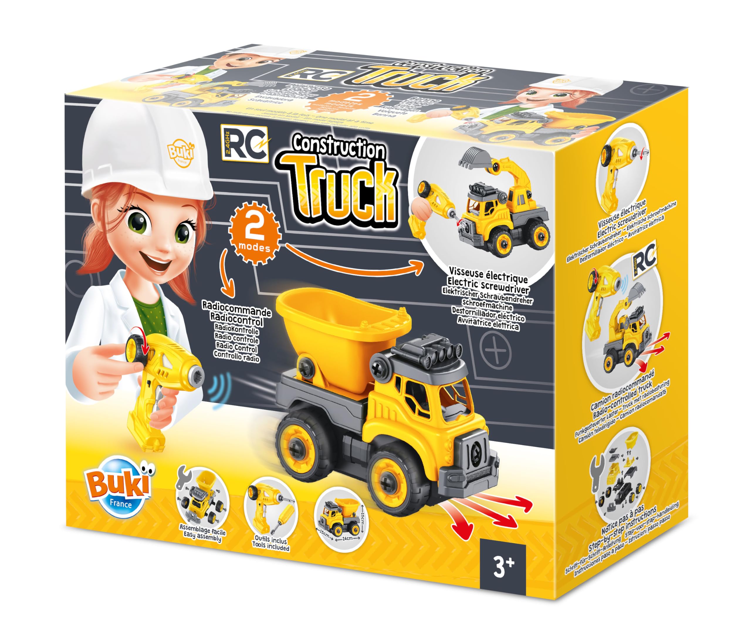 Buki France 9020 - Camión de Obras RC