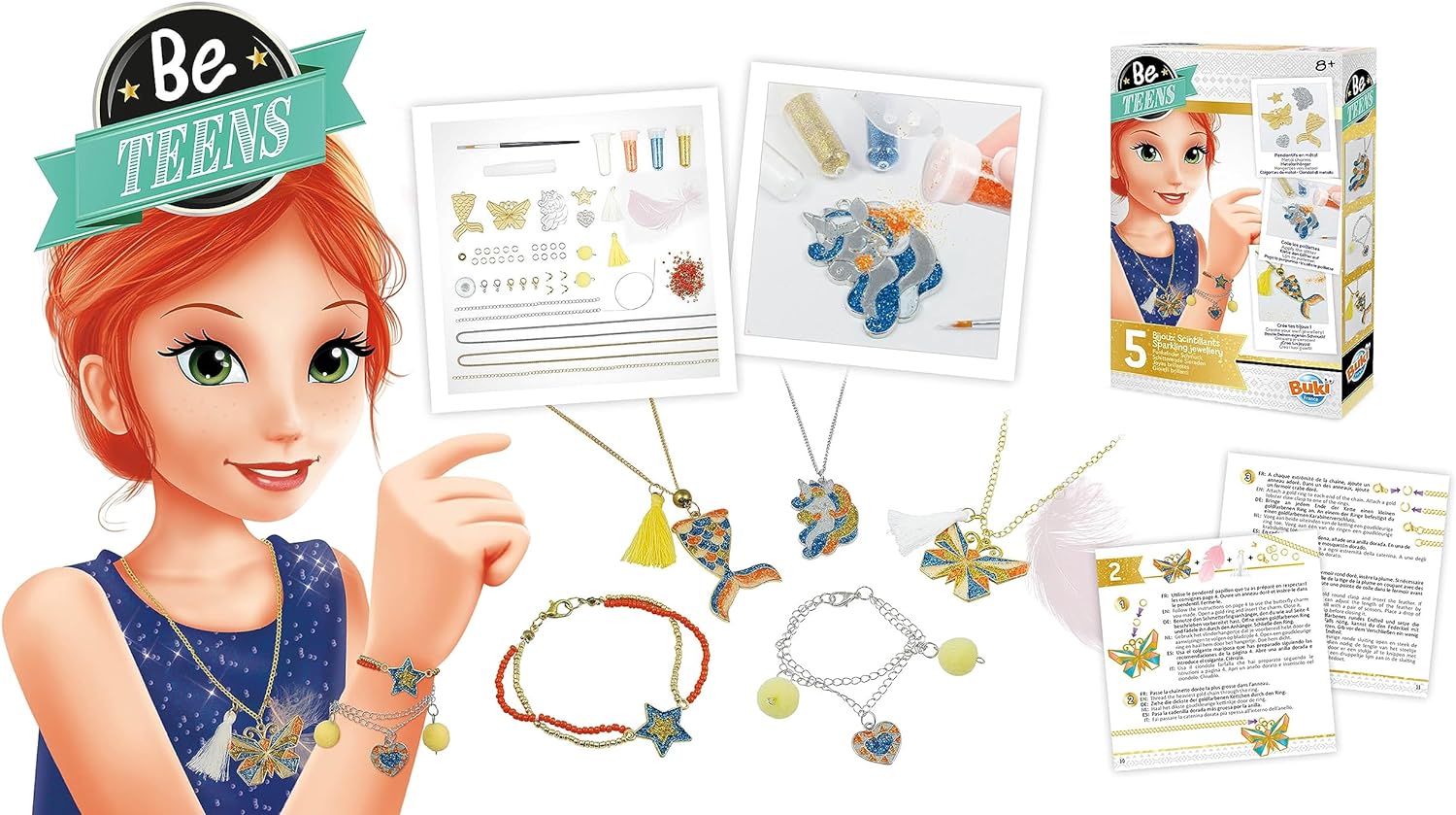 BUKI - Be Teens - Armband mit Anhängern