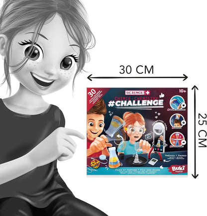 Buki France- Chemistry Challenge (Nuevo 2021) Química, Multicolor, Medium (SP005