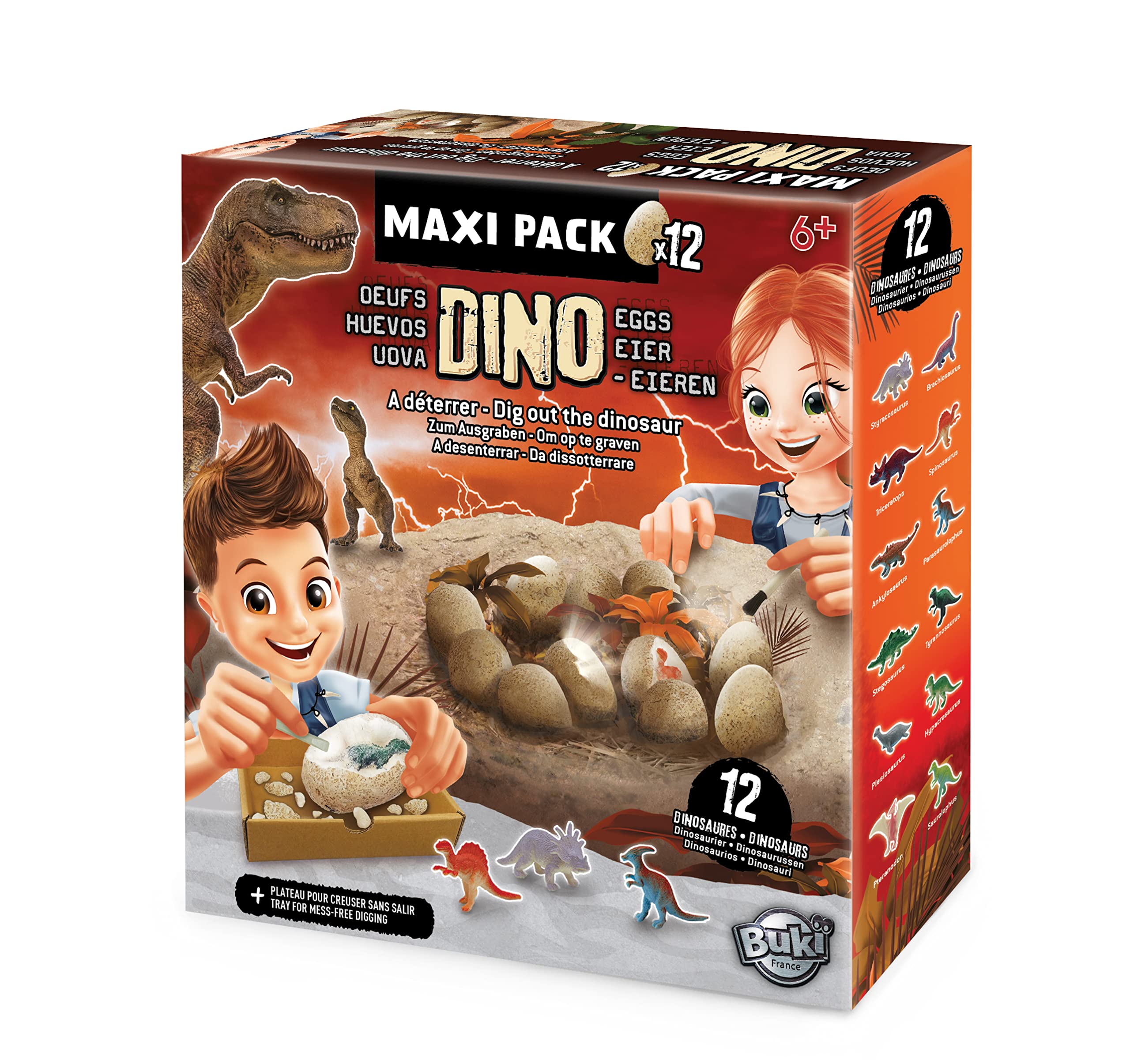 Buki - Dino Egg Maxi Pack, 2138