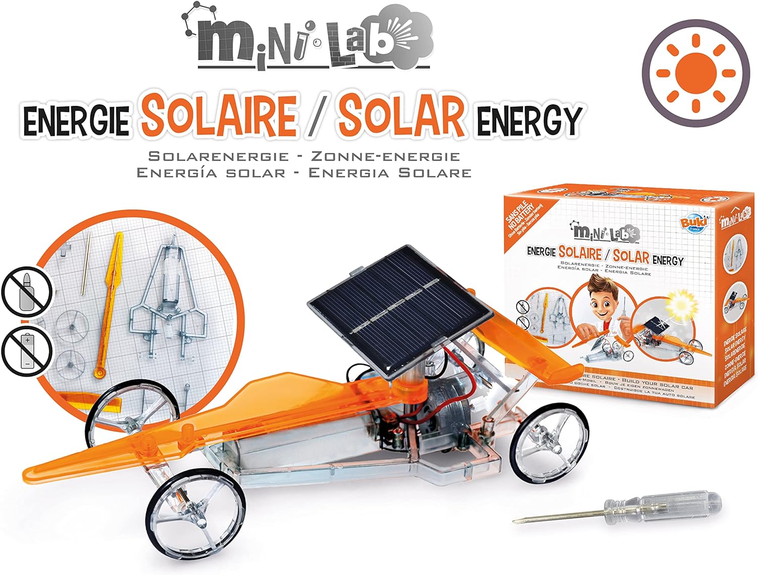 Buki France MINI LAB ENERGIE SOLAIRE