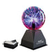Buki France Plasma Ball 13cm, Touch & Sound Activated, Multi-Coloured Lightning, Electric Globe Lamp With UK Plug