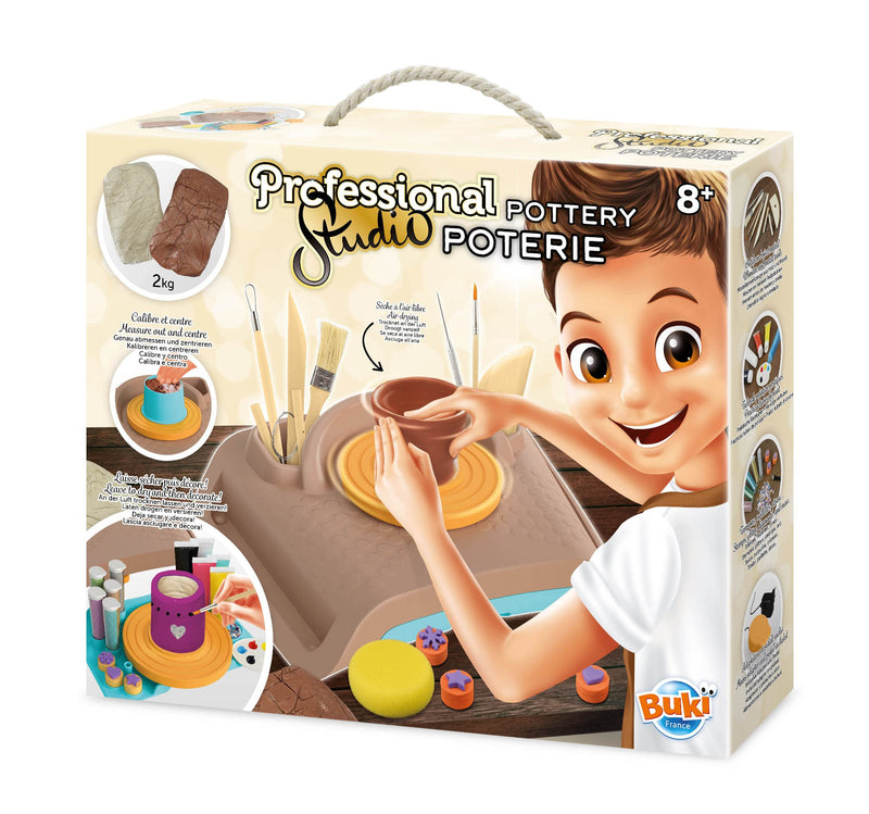 Buki Professional Studio Pottery Set with UK Plug