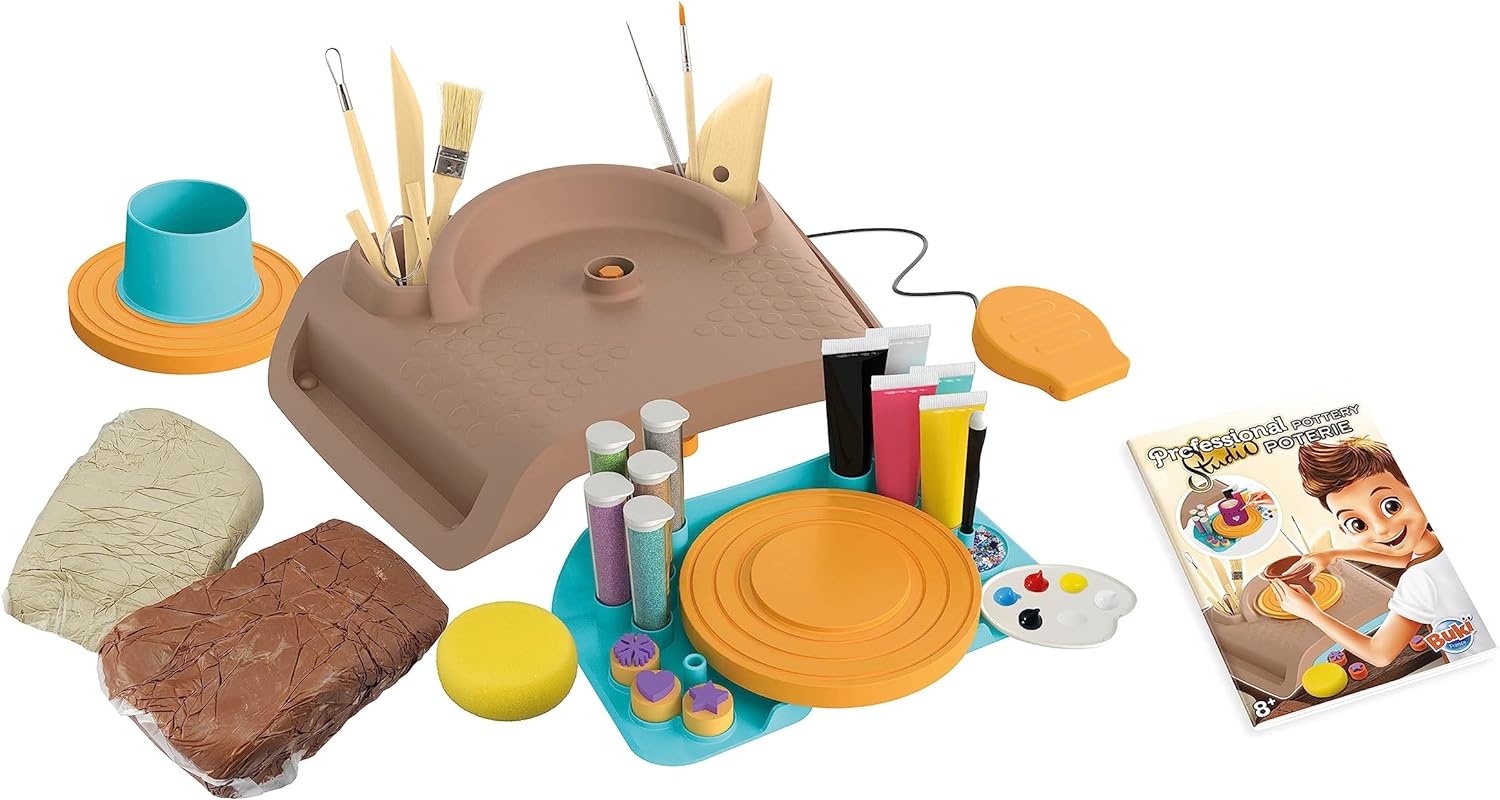 Buki Professional Studio Pottery Set with UK Plug