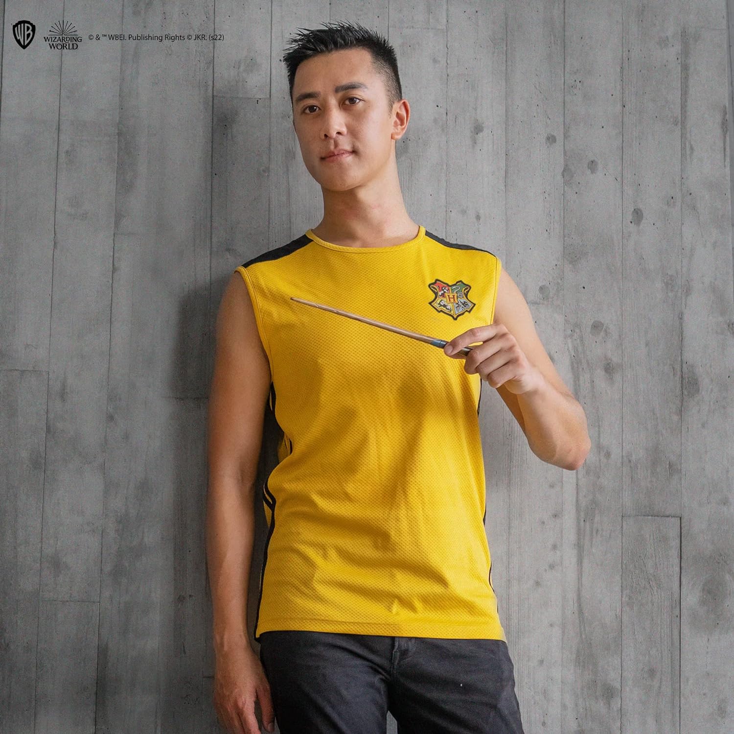Cinereplicas Harry Potter – Tank Top of the Three Wizards – Cedric Diggory and Harry Potter – XS/S/M/L – Officially Licensed