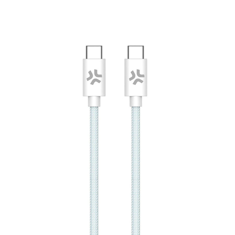 Celly USBCUSBCCOTTLB USB-C Cable Blue 1.5 m