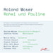 Roland Moser: Rahel Und Pauline