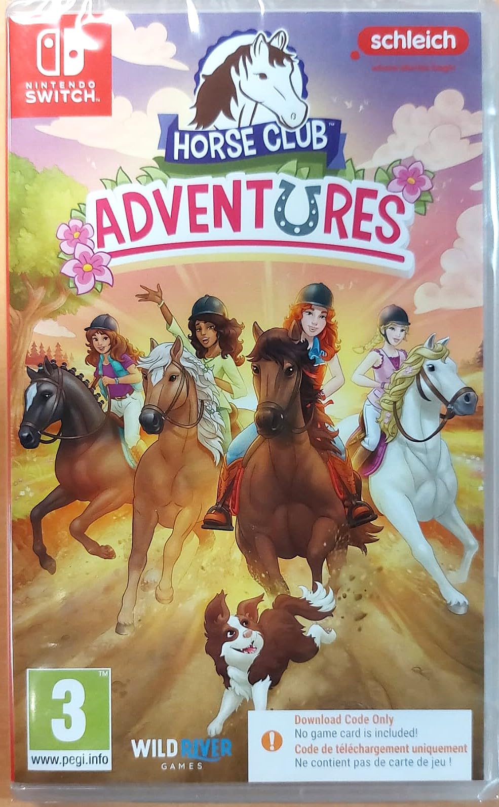 Wild River Games Nintendo Switch Game - Horse Club Adventures - Code in Box