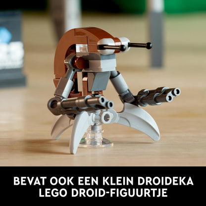 LEGO Star Wars Droideka Set, Collectible Droid Model Kit for Adults to Build, Home Officé Decor Display Figure, Memorabilia Gift idea for Men, Women, Him, Her & Fans 75381