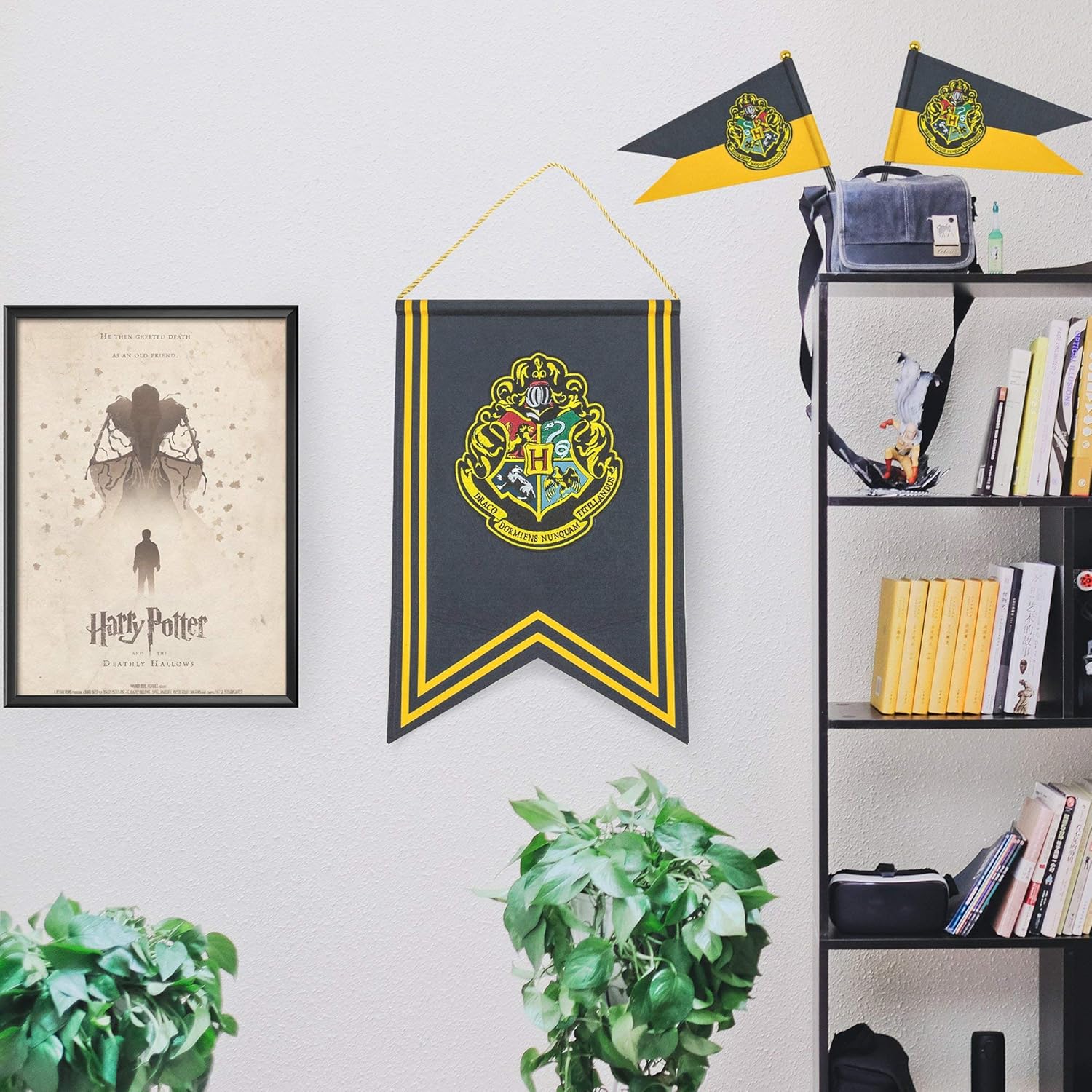 Cinereplicas Harry Potter Offizielles Banner & Flaggenwimpel Set - 12 x 17 Zoll