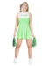 Green Cheerleader Costume X Small (UK 4-6