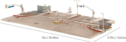 Jada- Fast & Furious Diorama Escena del Tren- Paso a Nivel con Tren de la Primera Película de Fast & Furious, Incluye Dos Nano Vehículos y Accesorios, A Partir de 8 años (253203094