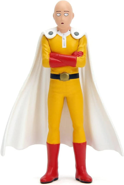 Jada One Punch Man 1:24 1974 Mazda RX-3 1:24 Die-cast Car & 2.75" Saitama Figure, Toys for Kids and Adults