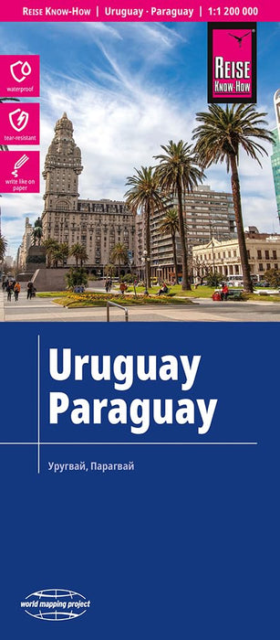 Uruguay & Paraguay: reiß- und wasserfest (world mapping project
