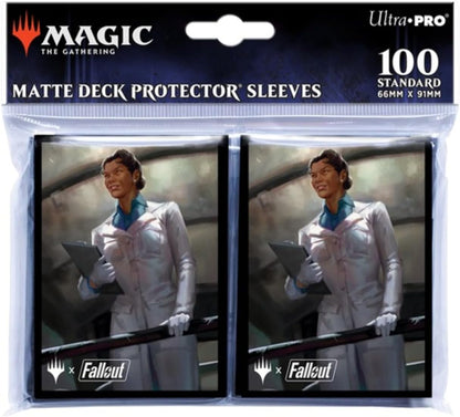 Ultra PRO - Fallout 100ct Deck Protector® Sleeves - Dr. Madison Li - for Magic: The Gathering, Exclusive Protective Collectible Trading Card Game Artwork Sleeves Pack