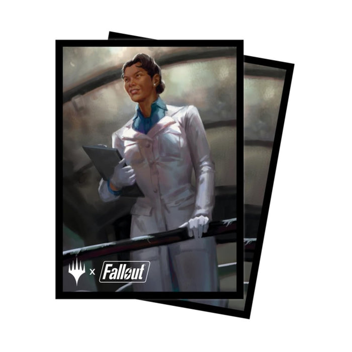 Ultra PRO - Fallout 100ct Deck Protector® Sleeves - Dr. Madison Li - for Magic: The Gathering, Exclusive Protective Collectible Trading Card Game Artwork Sleeves Pack