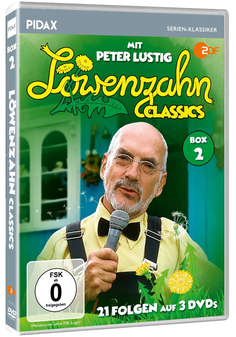 Löwenzahn Classics, Box 2 / Weitere 21 legendäre Folgen der Kultserie mit Peter Lustig (Pidax Serien-Klassiker)