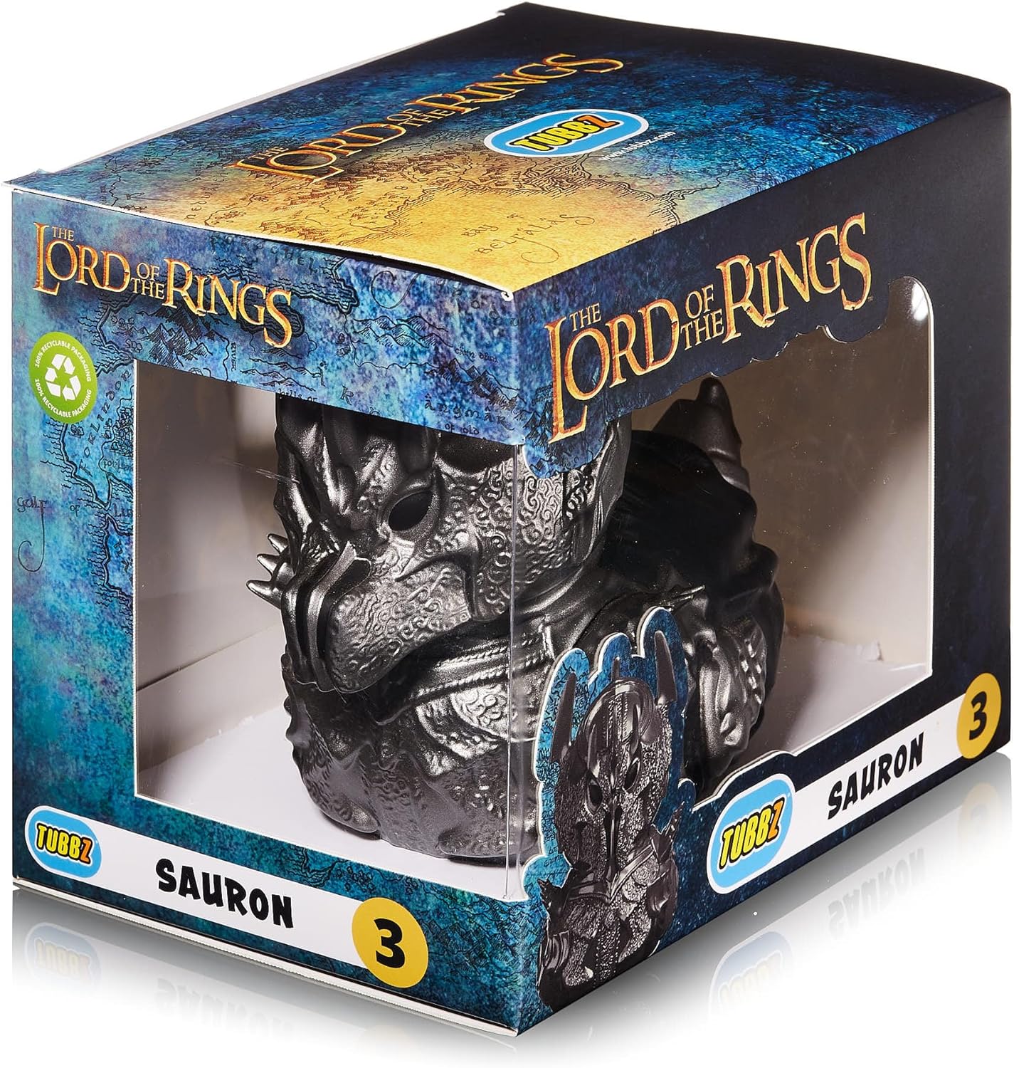 TUBBZ Caja Edición: Lord of The Rings - Sauron Figura Coleccionable de Pato de Goma Disfrazado