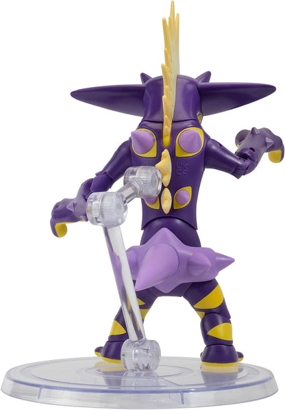 Pokémon Select Toxtricity (Amped) - 6-Inch Super-Articulated Figure with Over 15 Points of Articulation Select Series