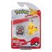 Pokémon Pikachu & Feraligatr Battle Minifigures Set, 5 cm, from the Battle Figure Pack