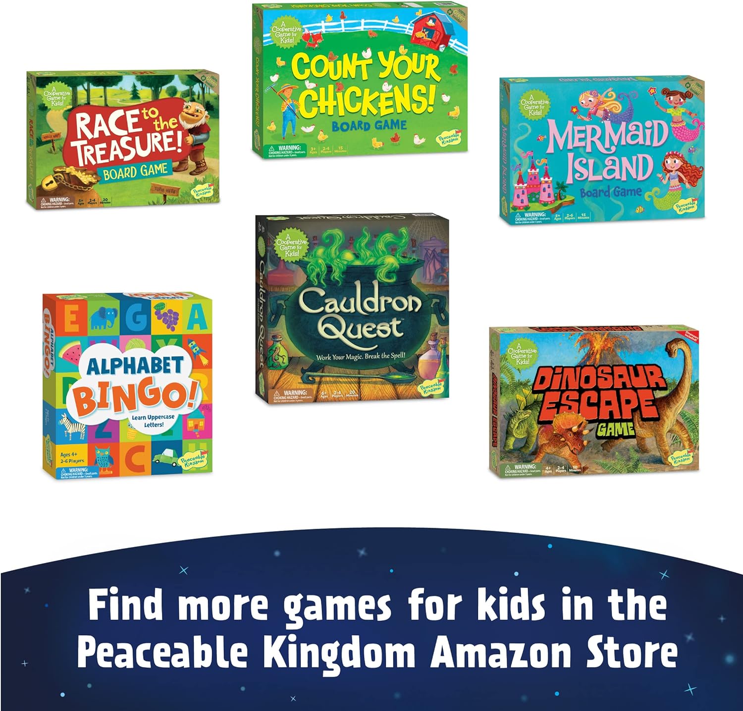 Peaceable Kingdom Space Escape