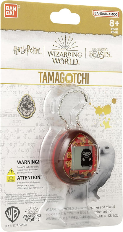 TAMAGOTCHI Nano Harry Potter Magical Creatures Shell | 4cm Red Harry Potter Virtual Pet Handheld Games Machine | Raise A Magical Creature As An Electronic Cyber Pet | Harry Potter Boys And Girls Toys