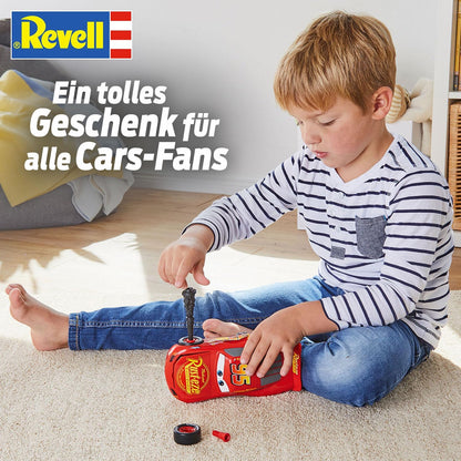 Revell Cars 00920 First Lightning McQueen Disney (Light & Sound) 1:20 Scale, Red
