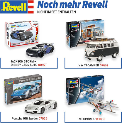 Revell Cars 00920 First Lightning McQueen Disney (Light & Sound) 1:20 Scale, Red