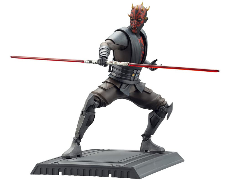 Kotobukiya Star Wars The Clone Wars ARTFX - Figura Decorativa (PVC, 1/7 Darth Maul, 26 cm