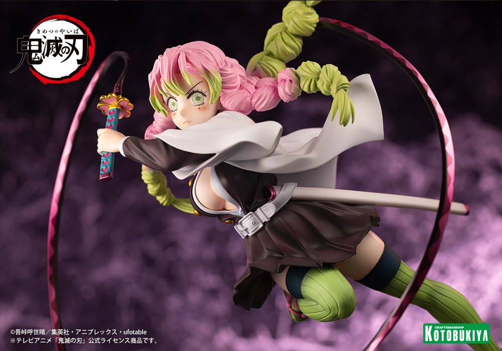 Kotobukiya Demon Slayer: Kimetsu no Yaiba Figur ARTFXJ 1/8 Mitsuri Kanroji Bonus Edition 25 cm