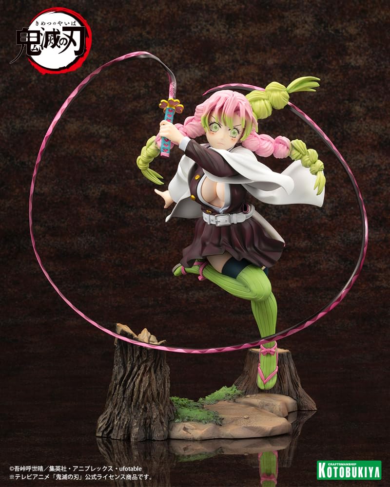 Kotobukiya Demon Slayer: Kimetsu no Yaiba Figur ARTFXJ 1/8 Mitsuri Kanroji Bonus Edition 25 cm