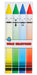 LG-Imports wax crayons 4-part 8 cm