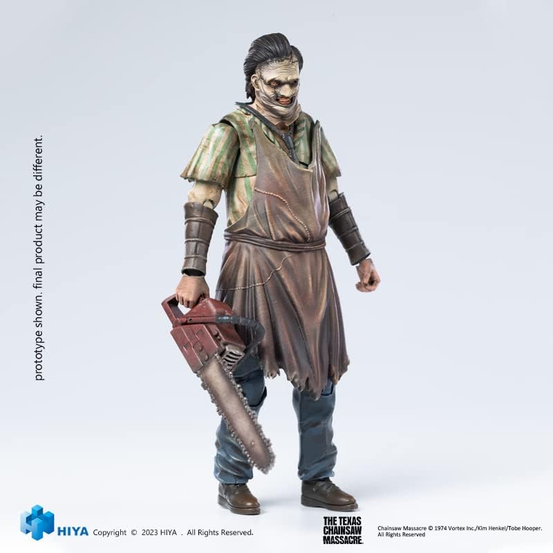 Hiya Toys Texas Chainsaw Massacre (2003) Figur 1/18 Exquisite Mini Leder 2003 Killing Mask 11 cm