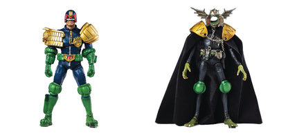 Hiya Toys Judge Dredd: Gaze into The fist of Dredd 1:18 Scale PX Action Figure Two-Pack