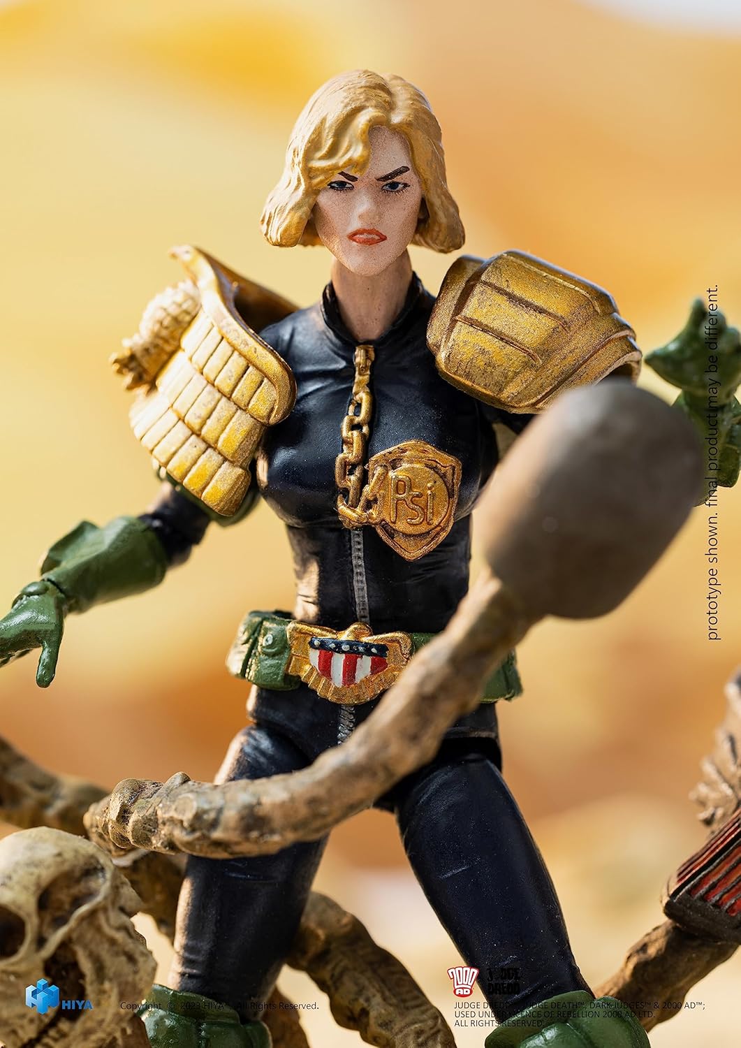 Hiya Toys Judge Dredd: Judge Anderson vs. Dark Judges PX 1:18 Scale Action Figure