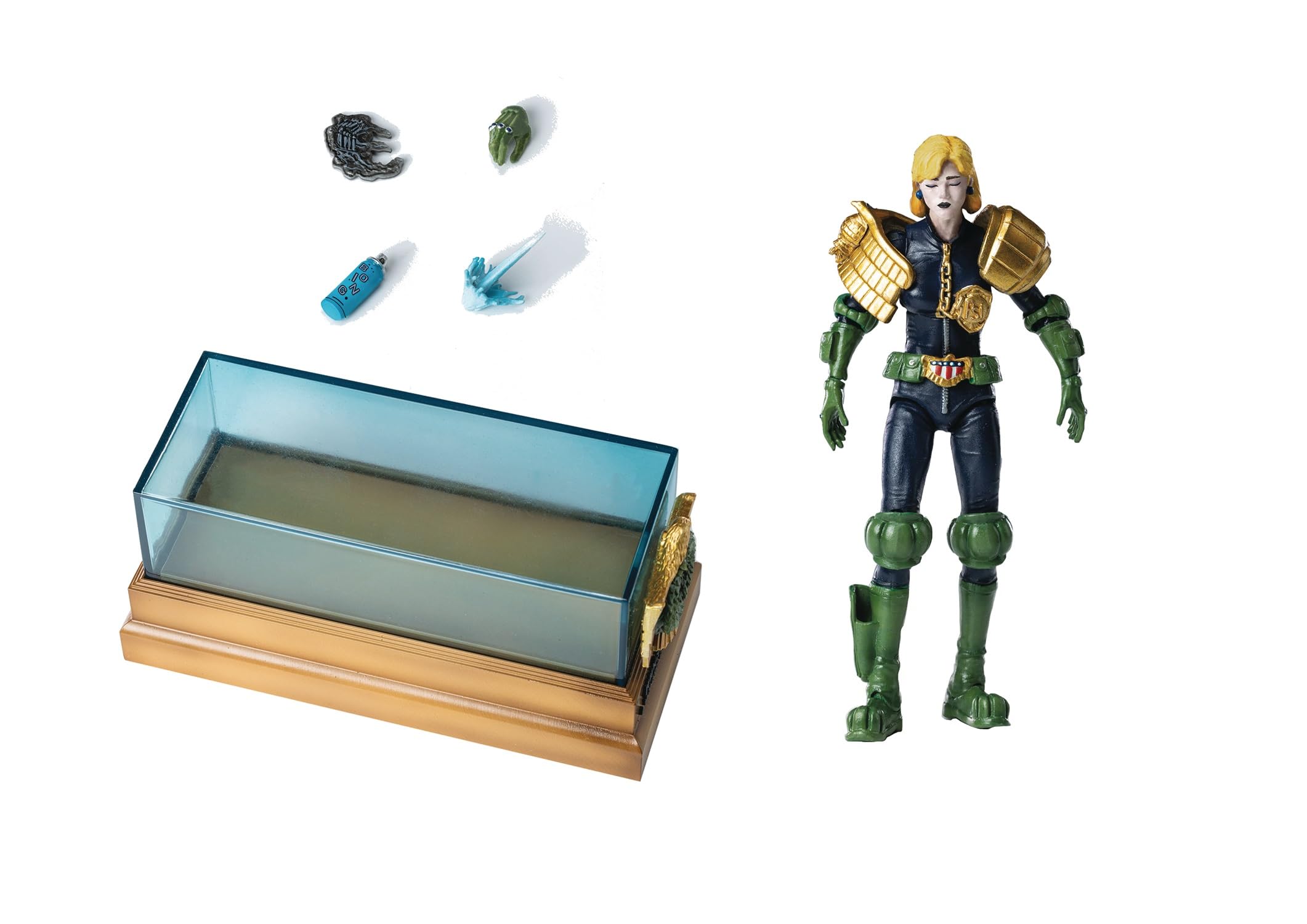 Hiya Toys Judge Dredd: Hall of Heroes Judge Anderson PX 1:18 Scale Action Figure Set