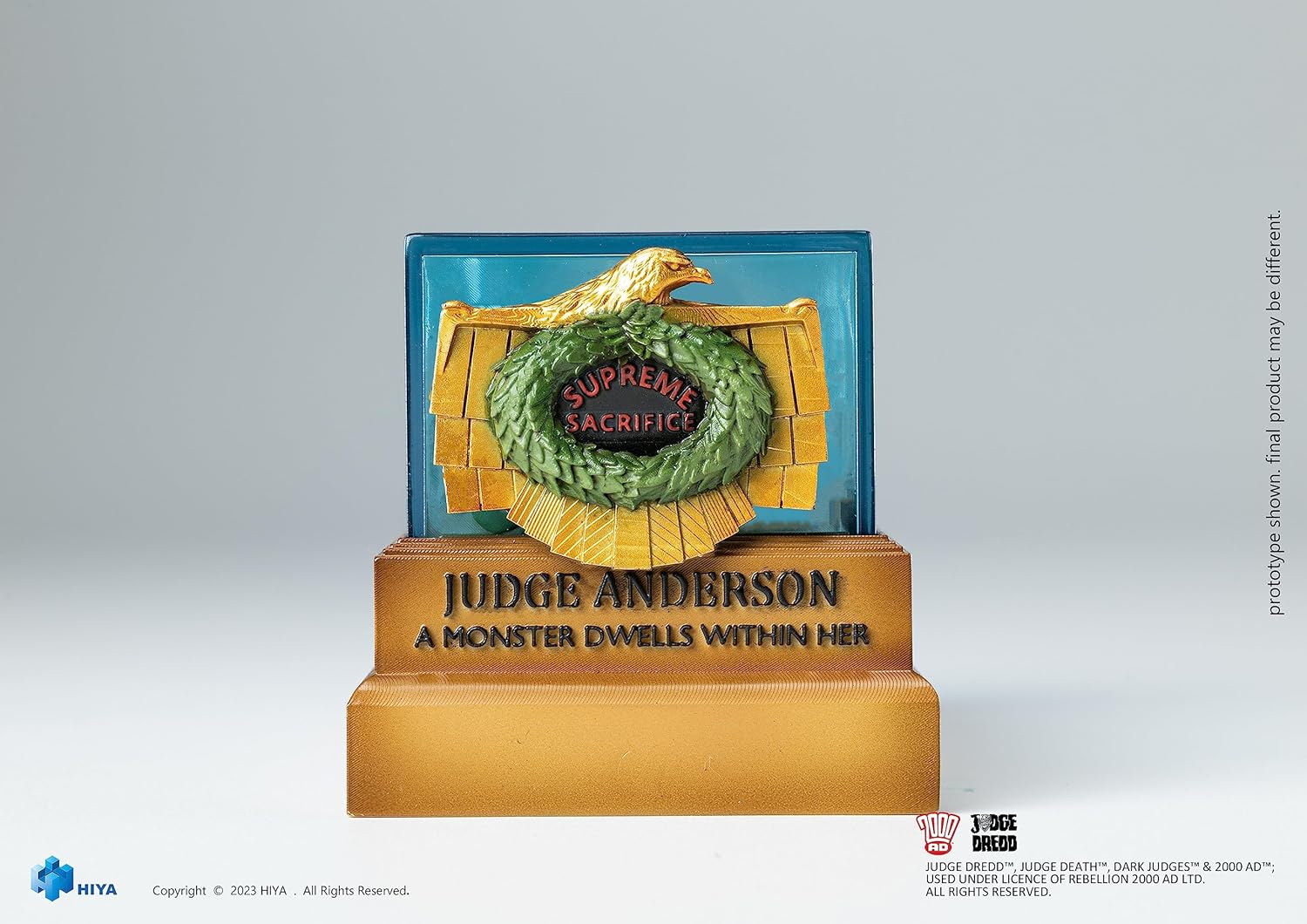 Hiya Toys Judge Dredd: Hall of Heroes Judge Anderson PX 1:18 Scale Action Figure Set