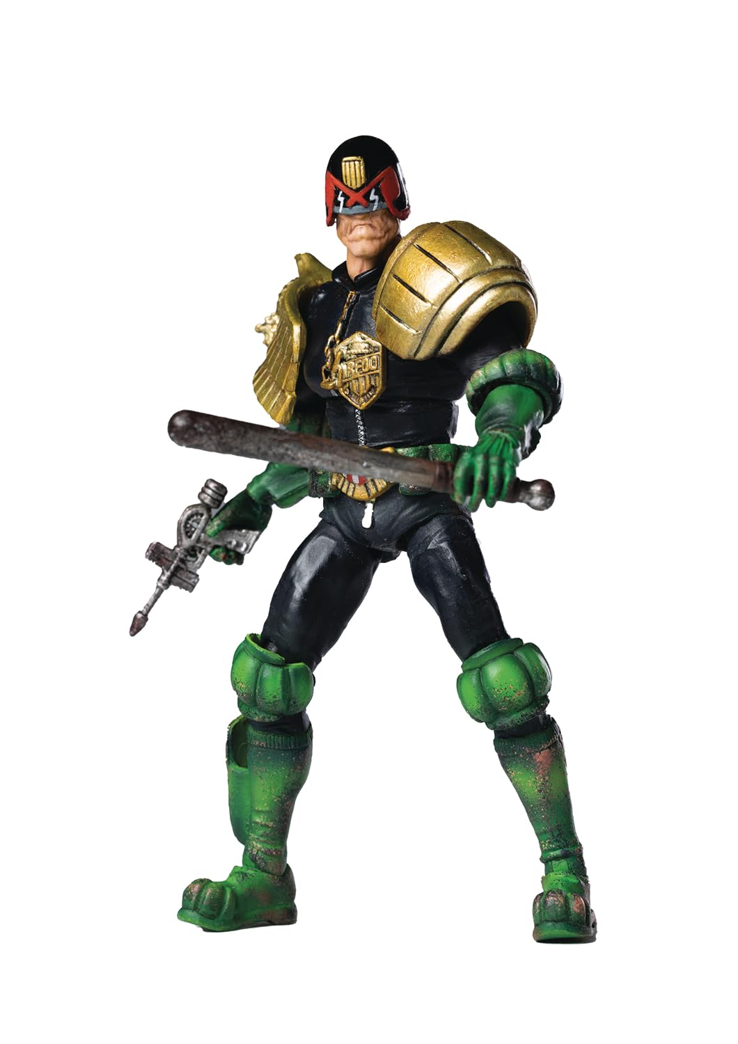 Hiya Toys Judge Dredd: Cursed Earth Dredd PX Exquisite Mini-Actionfigur im Maßstab 1:18