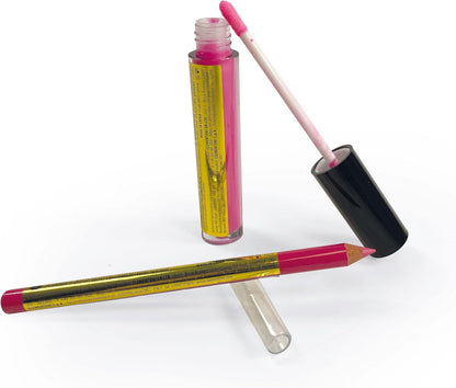 Clementoni - Clementoni Crazy Chic Lipgloss en Lippotlood Pink Power 2st.