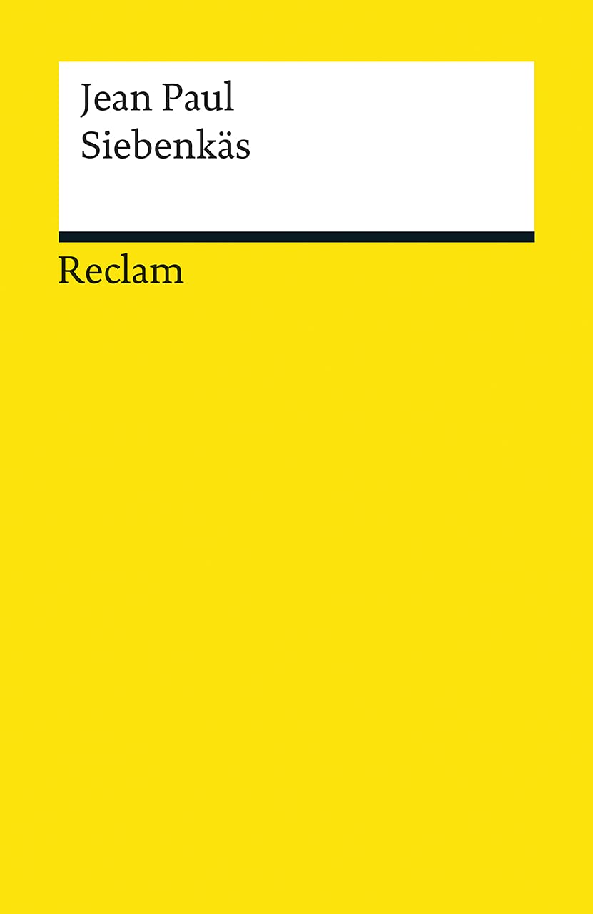 Siebenkäs (Reclams Universal-Bibliothek)