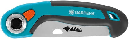 Gardena Gardeners’ Folding Saw 135 P: Convenient Tension Saw of Quality Spring Steel, Great Sawing Performance, Precise Cut, Angled Handle Shape (8742-20)